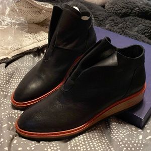 NIB zero and Maria Cornejo black booties sz 38 1/2